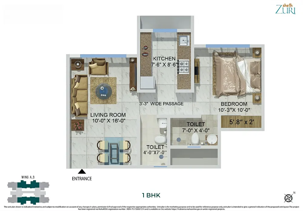 1 BHK